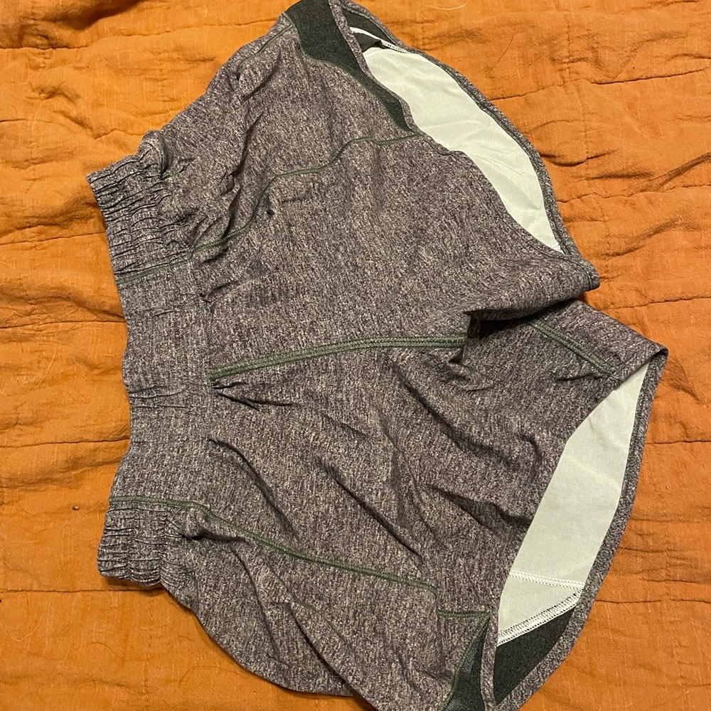 Lululemon size 4 grey shorts, great condition